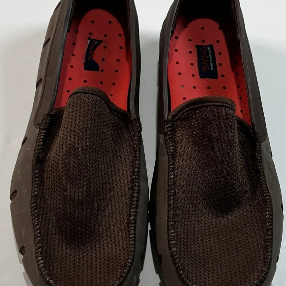 Swims Classic‎ Venetian Loafer Mens Size 9 Brown Slip On